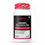 Dr. Rax L-Arginine, Folic Acid & Zinc Veg Tablet